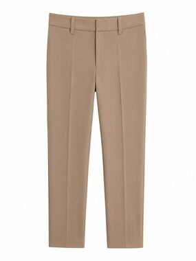 Vince Beige Stretch Trouser Pants Size 6 Straight Leg